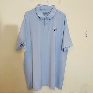 Under Armour Performance Polo Shirt XXL Blue